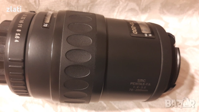 SMC Pentax-FA 70-200mm, снимка 6 - Обективи и филтри - 54663644