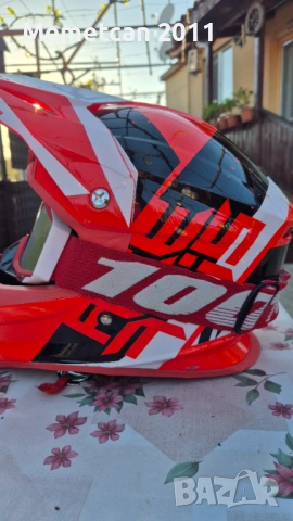 Продавам каска за мото крос, снимка 3 - Сака - 54330624