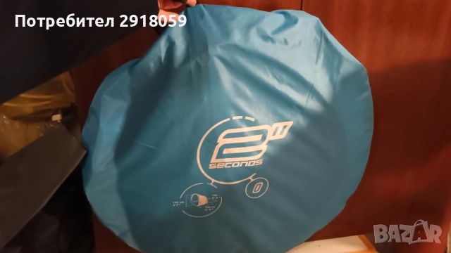Палатка залсон за плаж и къмпинг 2SECONDS Quetchua Decathlon Декатлон, снимка 2 - Палатки - 53993579