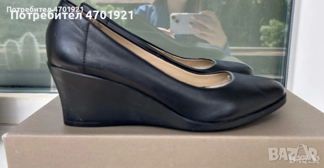 Черни обувки на платформа BATA, снимка 14 - Дамски обувки на ток - 53136927