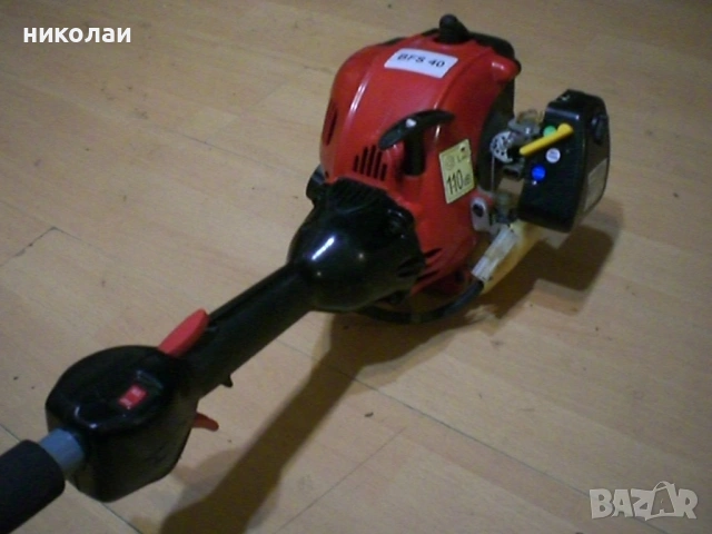  бензинов тример за косена на трева немски, снимка 2 - Клещи - 43178388