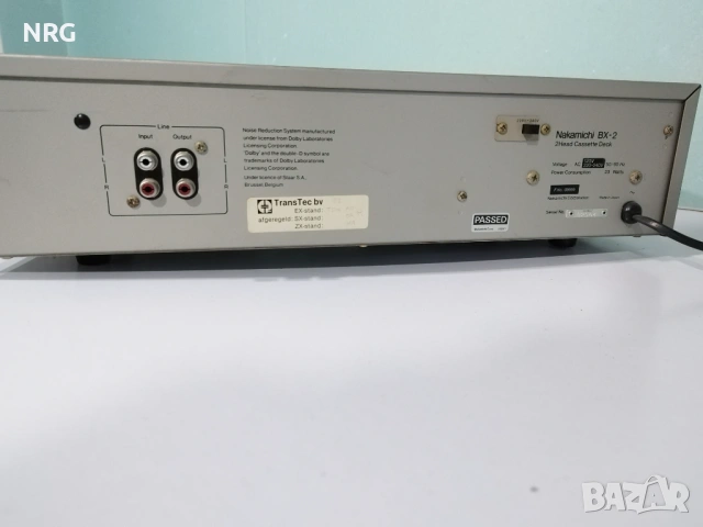 Nakamichi BX-2 Silver Cassette Deck, снимка 11 - Декове - 54402485