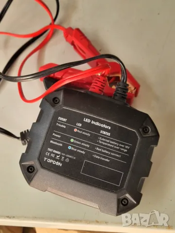 Bluetooth тестер за акумулатори TOPDON BTMobile (12V) – КАТО НОВ, снимка 2 - Аксесоари и консумативи - 55419764