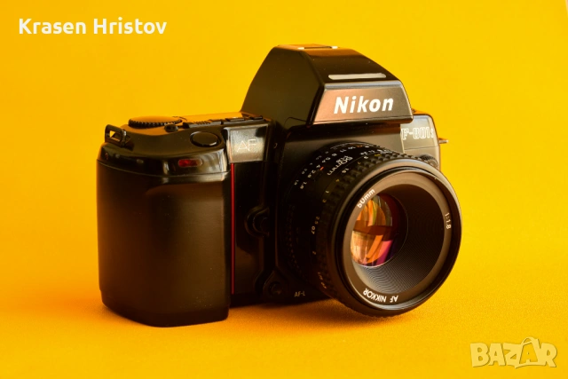 Nikon F-801s + Nikkor AF 50mm f/1.8, снимка 10 - Фотоапарати - 54916357
