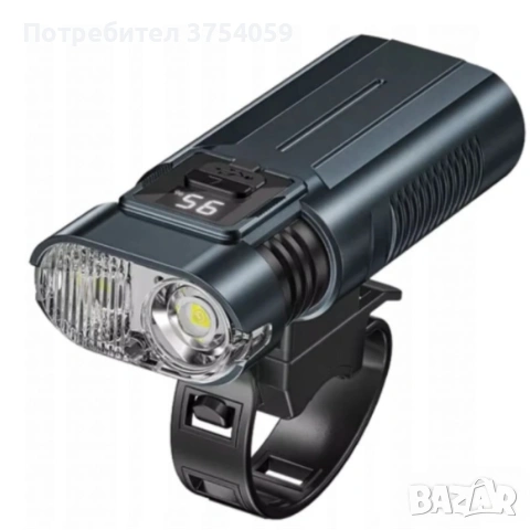 Мощен Led фар за велосипед и фенер 2в1 BL-SM-220 - сигурно и мощно каране, снимка 6 - Велосипеди - 55184288