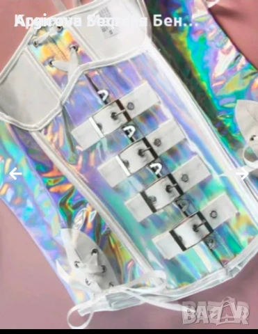 Латексов Корсет от 2части , снимка 2 - Корсети, бюстиета, топове - 54306046