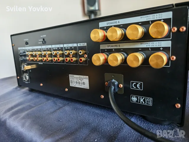 Продавам висок клас усилвател sony ta - fa 7 es  19.8kg ТОП УСИЛВАТЕЛ, снимка 11 - Ресийвъри, усилватели, смесителни пултове - 55437274