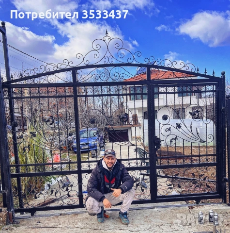 ковано желязо: врати, огради, парапети , снимка 6 - Железария - 54739358