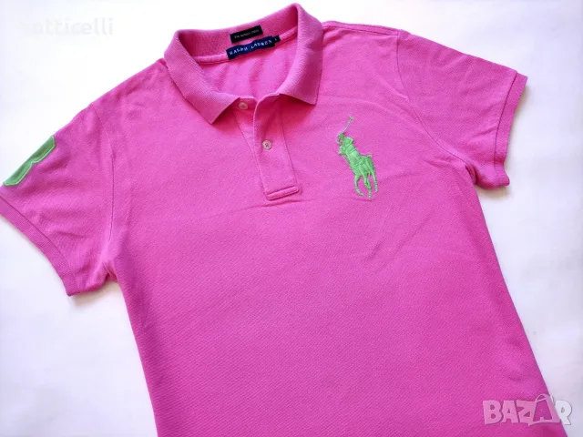 POLO Ralph Lauren Cotton Womens Shirt - L - оригинална дамска тениска, снимка 2 - Тениски - 55494570