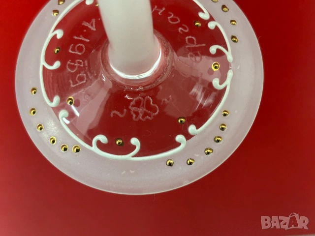 Сватбени Ритуални Чаши-ръчно рисувани от 1989 год., снимка 5 - Чаши - 54087694