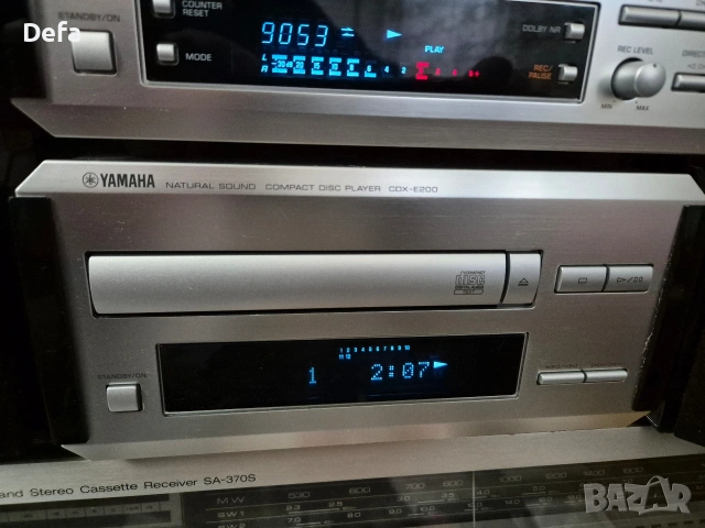 стерео система,Yamaha pianocraft rx-e200,cdx-e200,kx-e100, снимка 5 - Аудиосистеми - 54399025