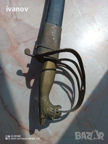 Сабя с кания , снимка 6 - Антикварни и старинни предмети - 54164093