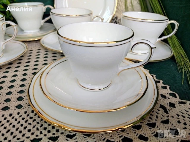 Бяло много стилно Duchess ascot, снимка 2 - Чаши - 54743869