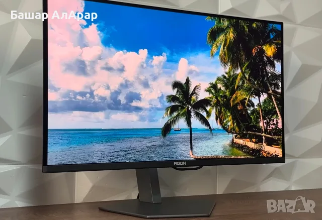 монитор 4К олед АOC AGON PRO AG326UD като нов, снимка 2 - Монитори - 55380185