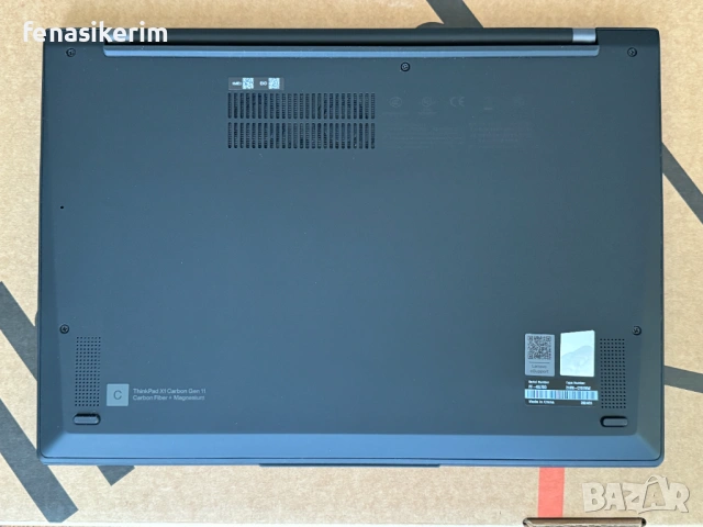 14' Touch Core i7-1355u Lenovo ThinkPad X1 Carbon Gen 11 32GB LPDDR5/512GB NVMe/5G/Бат 12ч, снимка 4 - Лаптопи за работа - 54254592