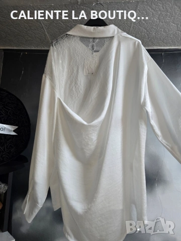 Дамска риза сатен, снимка 4 - Ризи - 53980730