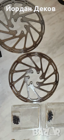 Продавам сет спирачки SRAM G2 RS + Дискове 180 мм, снимка 5 - Части за велосипеди - 54543814