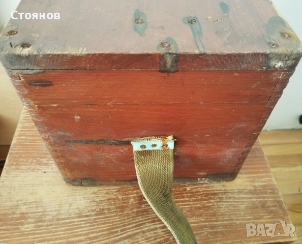 Дървена кутия от морски компас СССР, снимка 4 - Антикварни и старинни предмети - 54635035