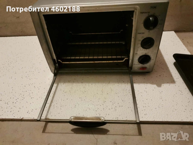 Минифурна грил TCM 1500W, снимка 2 - Печки, фурни - 54511246