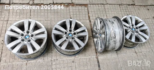 BMW Style 161 (Double Spoke) 17" джанти — с известен проблем (вибрация)