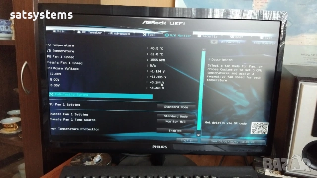Дънна платка ASRock H110M-DGS Socket LGA1151 CPU+FAN, снимка 15 - Дънни платки - 54729812