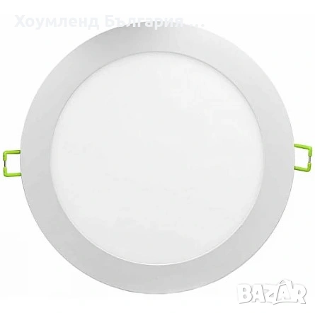 Енергийно ефективен кръгъл LED панел за таван с Гаранция - различни размери 6/12/18W, снимка 5 - Лампи за таван - 54820584