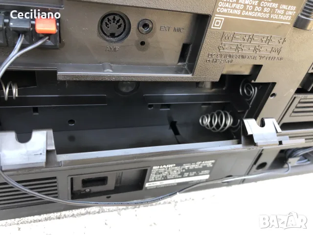 радиокасетофон Sharp GF-A1 (Japan), снимка 11 - Радиокасетофони, транзистори - 55596105