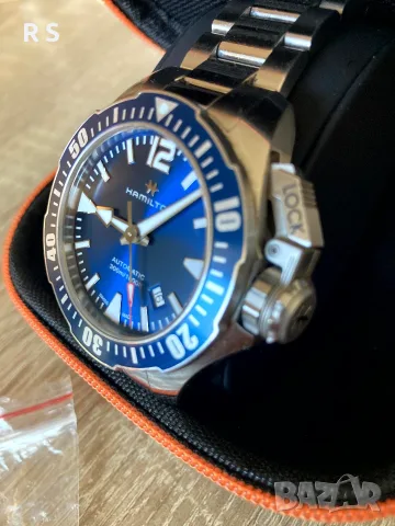 Hamilton Navy FROGMAN Auto, снимка 3 - Мъжки - 55401037