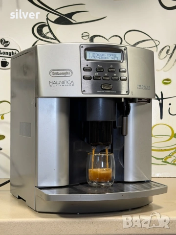 Кафемашина кафе автомат delonghi Elegance с гаранция