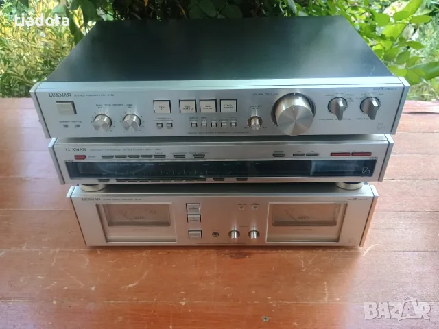  Luxman C-02 / M-02 / T-530  / T-02 – ТОП състояние, снимка 3 - Ресийвъри, усилватели, смесителни пултове - 55645582