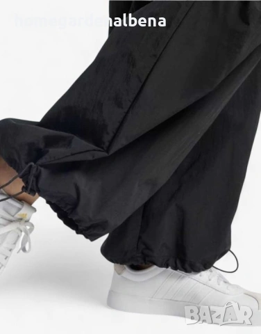 Adidas City Escape Woven Parachute Pants Дамско Долнище – Черно – Тъкана Материя – Размер M / L, снимка 4 - Спортни екипи - 54572229