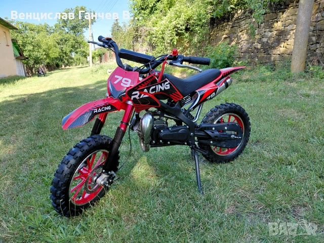 Детски кросов мотор 49 кубика Нов модел / DIRT BIKE 49cc с добавена функция "Лесен старт" TELSTAR, снимка 14 - Мотоциклети и мототехника - 55166564