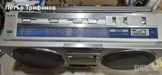 Касетофон Sony CFS-77L, снимка 3 - Радиокасетофони, транзистори - 54837914
