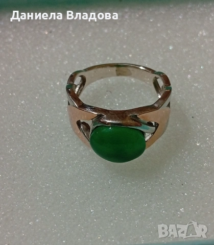 Нов сребърен пръстен, снимка 2 - Пръстени - 54059665