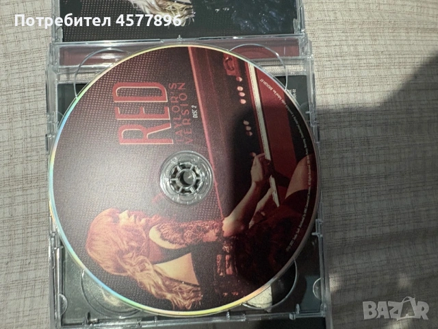 Red Taylor's Version signed cd Taylor Swift /Тейльр Суифт подписано сд, снимка 4 - CD дискове - 54585232