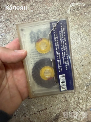 Аудио касета AC DC, снимка 3 - Аудио касети - 54308372