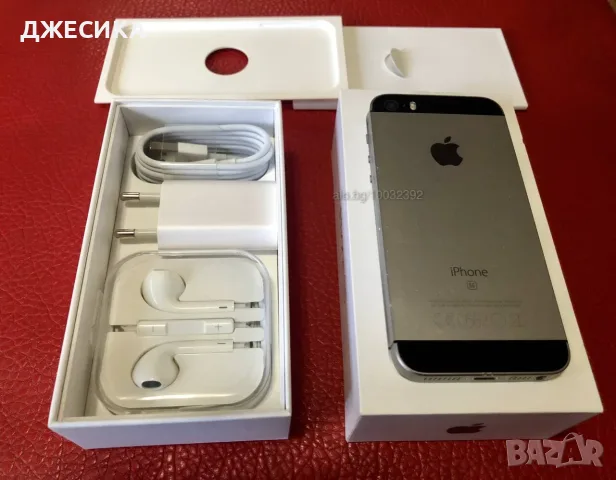 Apple iPhone SE 32Gb черен Фабрично отключен, снимка 8 - Apple iPhone - 55541420