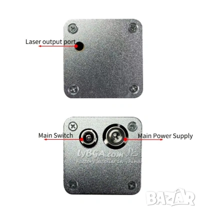 Ignition Laser Ignitor Pulsing Laser Canon 80W 974nm Лазерно Запалване Пулсиращ Лазер Импулсен Лазер, снимка 4 - Екипировка - 55189136