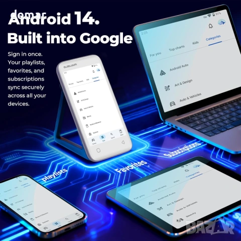 96GB MP3 плейър с Bluetooth 5.0 и WiFi, 4-инчов сензорен екран, снимка 6 - MP3 и MP4 плеъри - 54412771