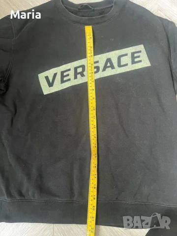 Дамски суичър Versace черен оригинал Made in Italy, снимка 3 - Блузи - 54545850