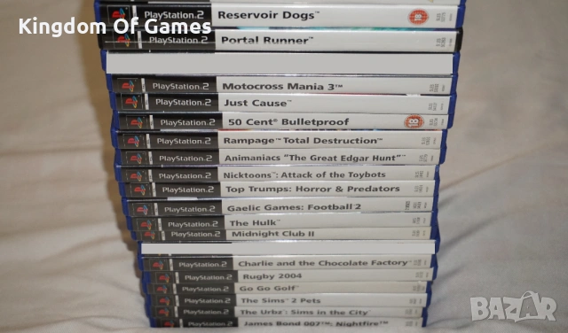 Игри за PS2 Reservoir Dogs/Rampage/Animaniacs/Portal Runner/Nicktoons/Top Trumps/50 Cent Bulletproof, снимка 18 - Игри за PlayStation - 54081325