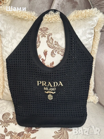 Плажна чанта PRADA, снимка 3 - Чанти - 54892081