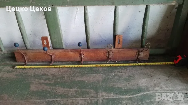 Стари дървени закачалки , снимка 4 - Антикварни и старинни предмети - 55681907