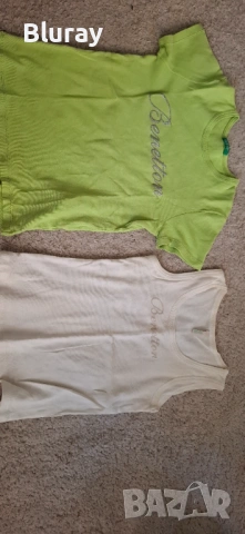 Benetton комплект, снимка 2 - Детски Блузи и туники - 54894933
