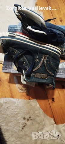 Дънкови кецове,35 номер 