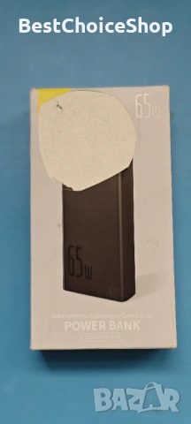 Пауърбанк Baseus 65W 20000mAh Бързо Зареждане USB C 4-Порт, снимка 3 - Друга електроника - 54259652