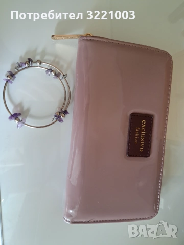 Ново дамско лачено портмоне, снимка 6 - Портфейли, портмонета - 54243909