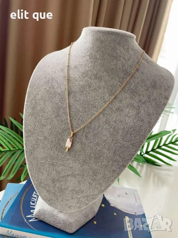седефено дамско колие , снимка 5 - Колиета, медальони, синджири - 55647067