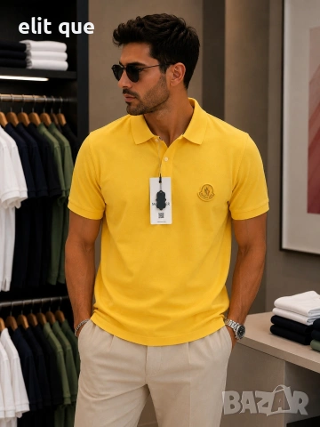 мъжки тениски с яка polo Hugo boss emporio armani Tommy Hilfiger , снимка 2 - Тениски - 55231771