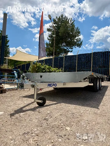 REPO FLAT 4.10 x 2.10м. за мотори, АТV/UTV, мотори до 750кg., снимка 8 - Ремаркета - 55414803